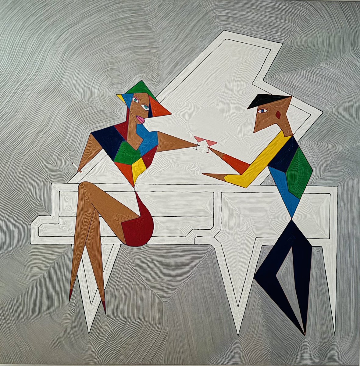 Cranyus's tweet photo. The Cosmopolitan 6x6 
Energy Vibration 
#paintings #art #energyvibration https://t.co/79h9hTtAOZ