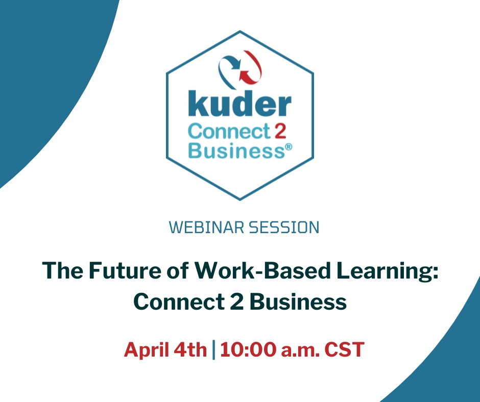 Join our upcoming webinar on April 4th at 10:00 a.m. CST to learn how our work-based learning solutions can fit your district’s needs. Secure your spot now! okt.to/tJ6KqM