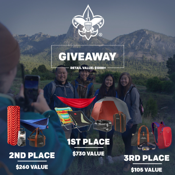There is still time to enter the BSA Family Adventure Camp Giveaway! Learn more: sweepwidget.com/c/78496-4pixqs…
