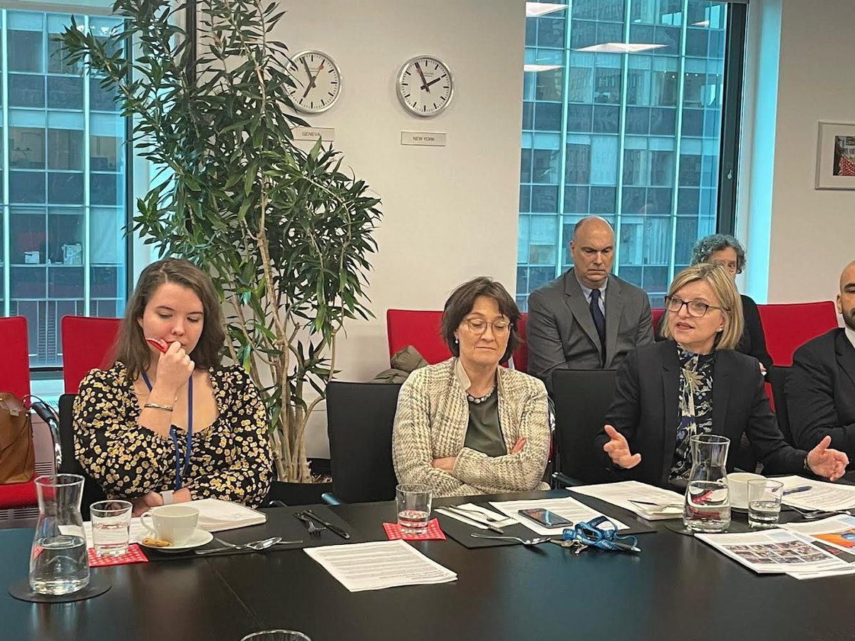 Today @IrelandAmbUN was pleased to attend a Friends of Security Council Report briefing by @SCRtweets Executive Director @LandgrenKarin. 📝 Ireland 🇮🇪 reaffirmed our support for SCR’s critical work to advance the transparency & effectiveness of the UN Security Council.