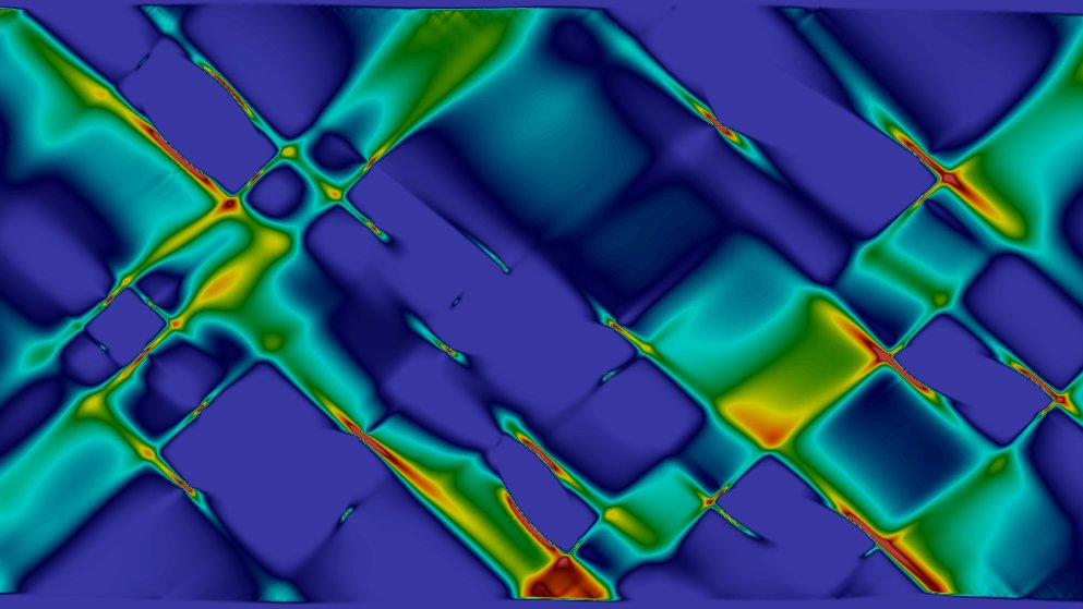 when the world around gets totally absurd, its high time to run some numerical artistic tests for fun. 😉
plastic games with #LaMEM at Uni Mainz 🥳🥳🥳