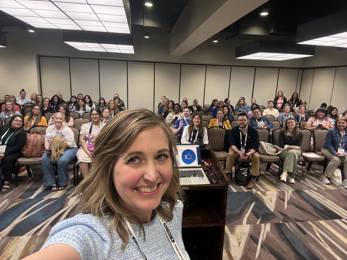 It was such an honor & joy to talk with educational leaders at #NABE2024 about restoring language in #MLsfromhardplaces #traumainformed 🤩