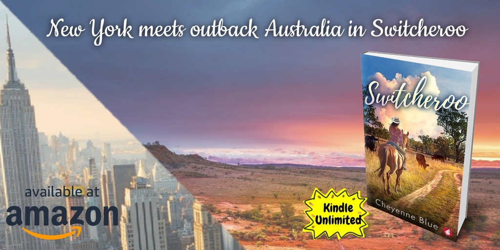A New Yorker wins a competition to switch lives for a year and ends up in the Australian outback. Switcheroo is out now in Amazon & on #kindleunlimited #sapphicromance @ylvapublishing mybook.to/switcheroo