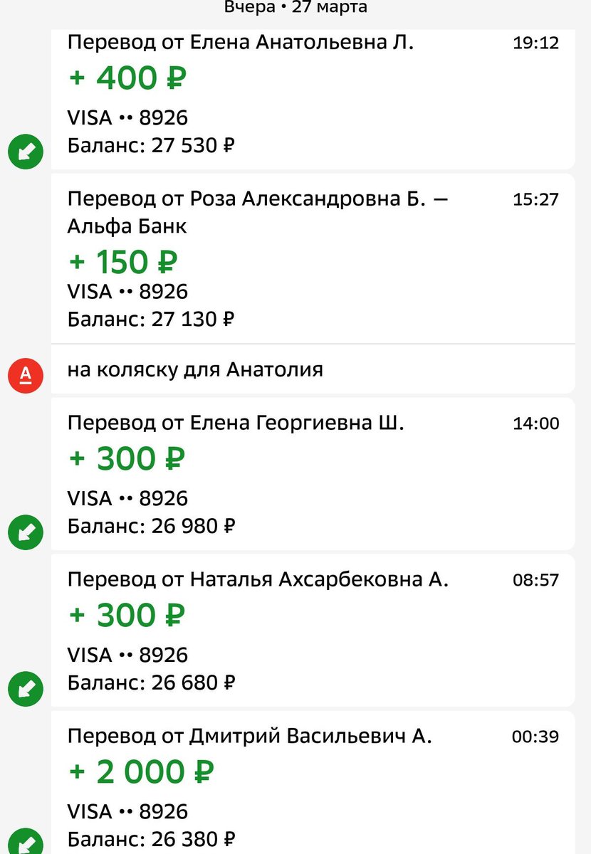 В движении жизнь
познаём мир знакомимся делаем дела и недумаем как это прекрасно
Движение для Анатолия-♿ЭЛколяска и мы можем помочь ему познать целый мир
собр.33530р=16,12%❤️
необх.ещё 174470р
резерв до 26апр🆘
100 500 1000р
СколькоМожете🙏
Реквизиты здесьt.me/litkin067