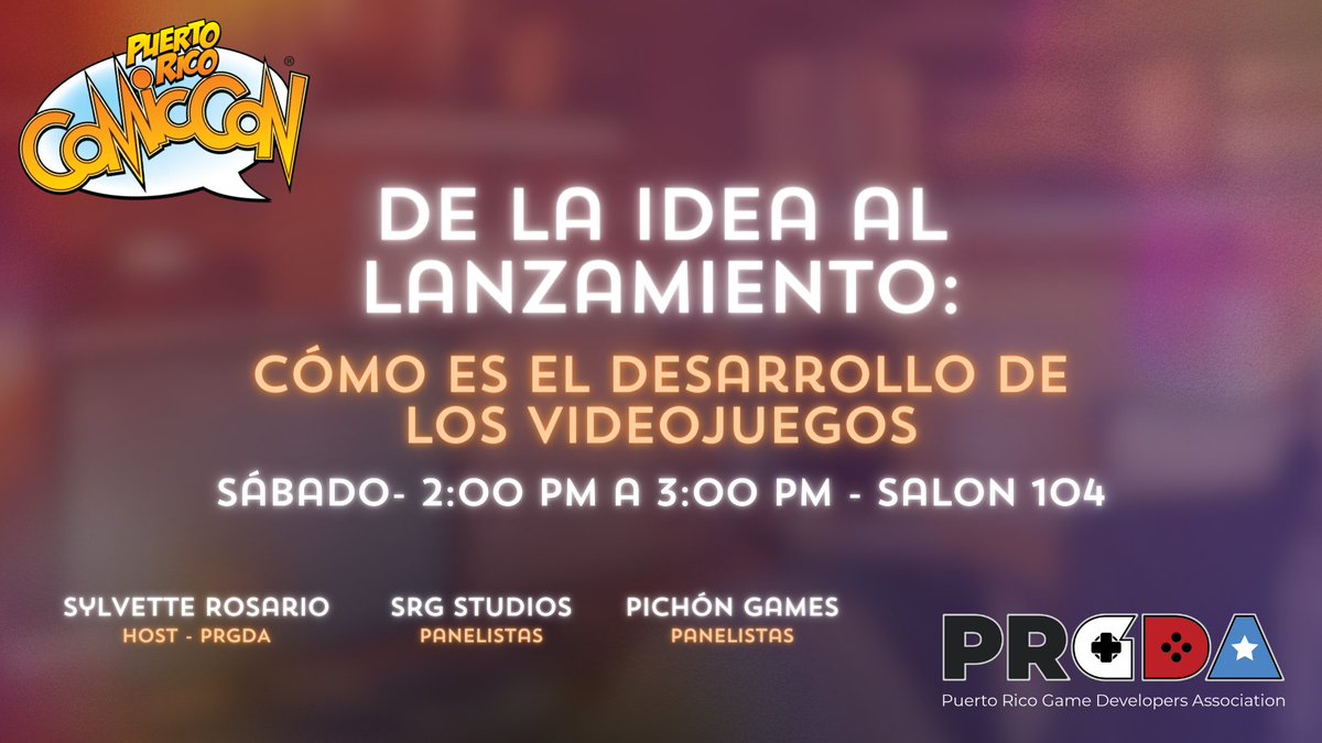Puerto Rico Game Developers Association (PRGDA) tweet media