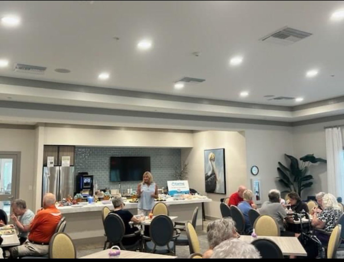 Many thanks to Tammy Troyano from Caringondemand for hosting our Lunch & Learn today.  Her presentation was so informative!!   *Caring On Demand*

#lunchandlearn #caringcommunity #lunchtime #alwayslearning #makinghealthcarebetter  #sovanastuart  #publixcatering  #alwaysunited