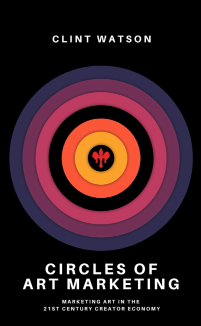 clintavo's tweet photo. Book Update:

The Circles of Art Marketing
How to marketing your art in the 21st century creator economy

92,567 words.  Draft finished. Chapters arranged.  Already laid out in the publishing software.  Kindle account ready.   Editing underway now.  Should drop later this year.