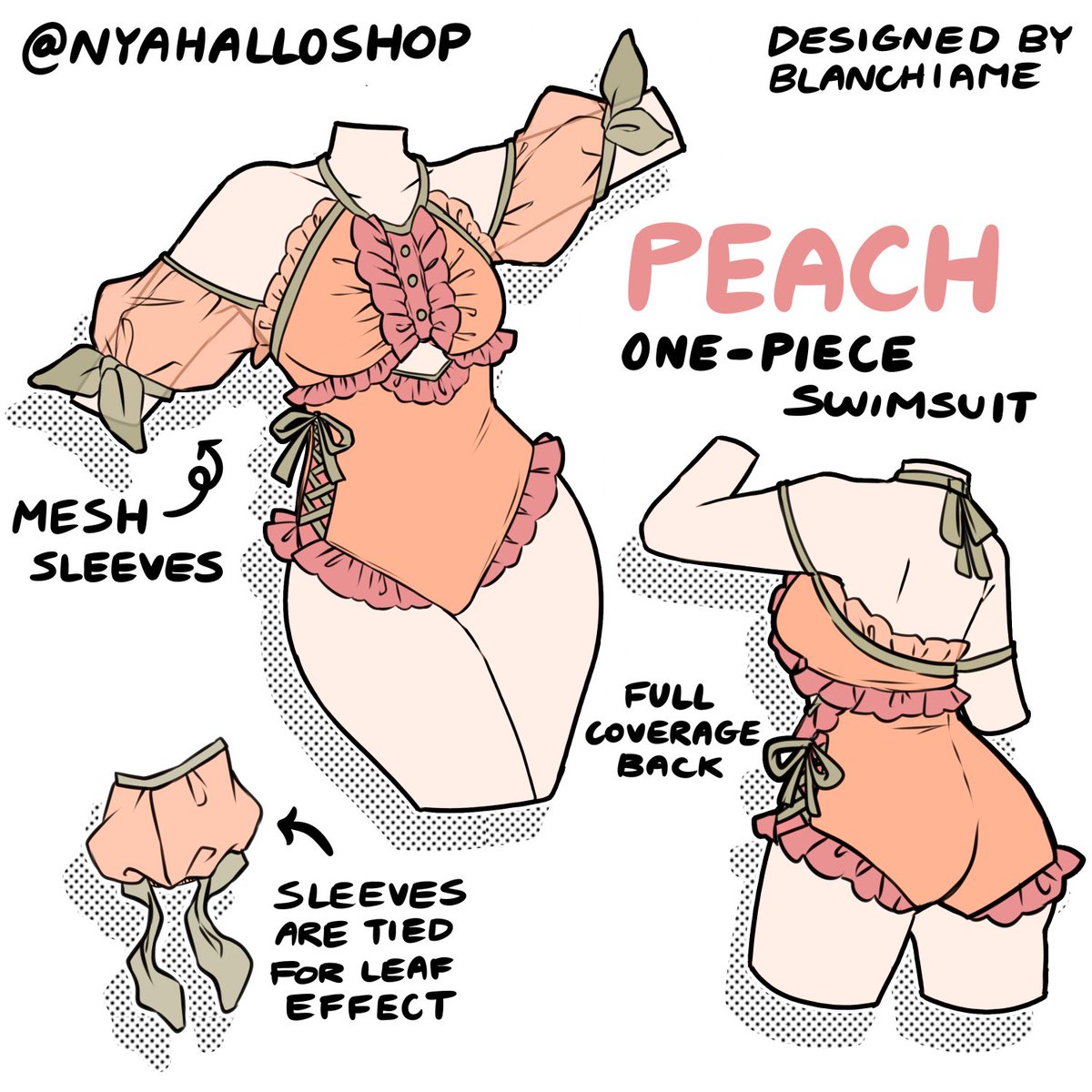 Peach swimsuit 🍑