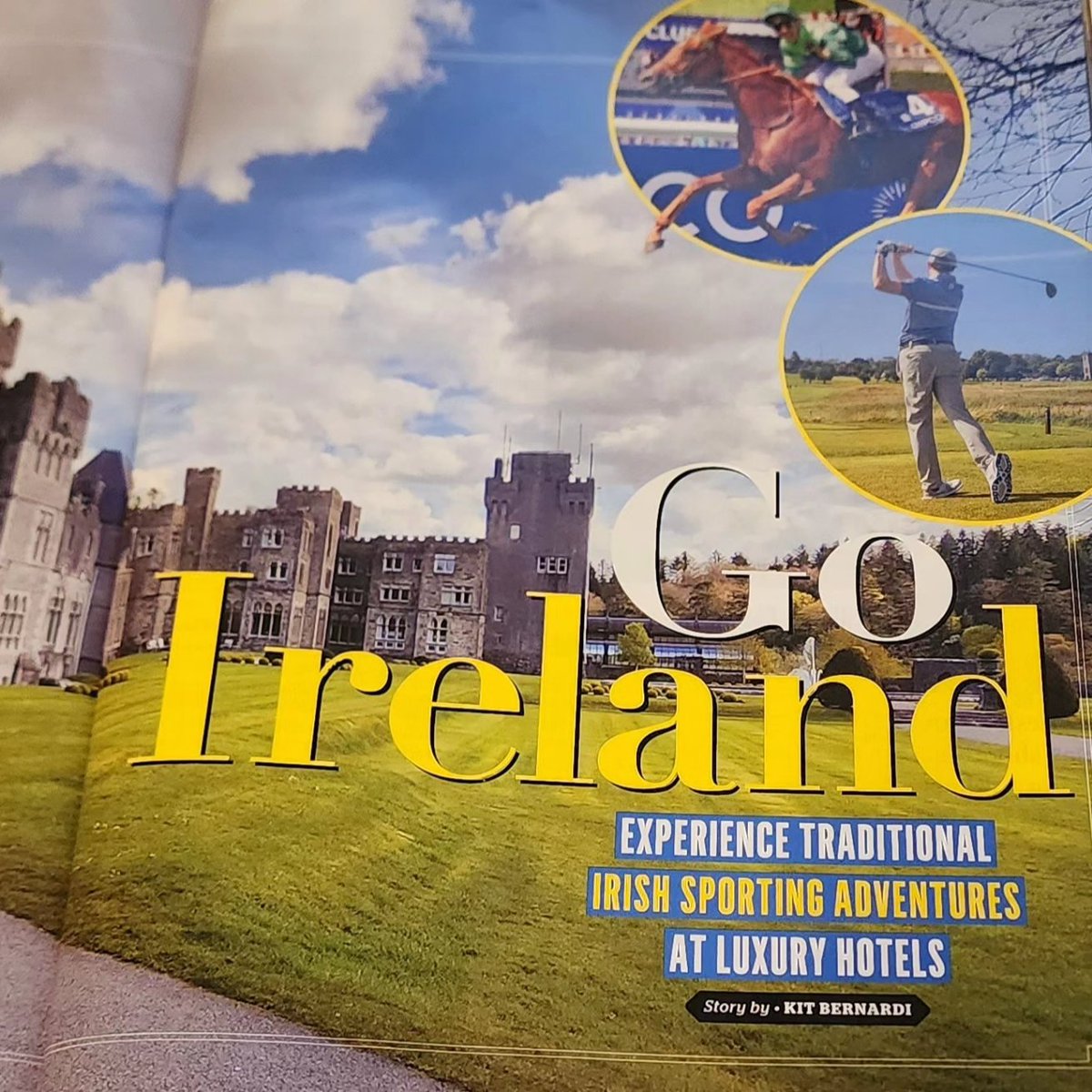 KitBernardi's tweet photo. I loved the sporty "country pursuits" at Ireland's luxury hotels. My story @HookBarrelMag https://t.co/mtjl1Kc8v2
@ashfordcastle @CashelPalace
@glenlo_abbey @TourismIreland #thoroughbredcountry #luxurytravel #clayshooting #falconry #horses #fishing #fillyourheartwithireland #golf https://t.co/InnZNYmCkJ