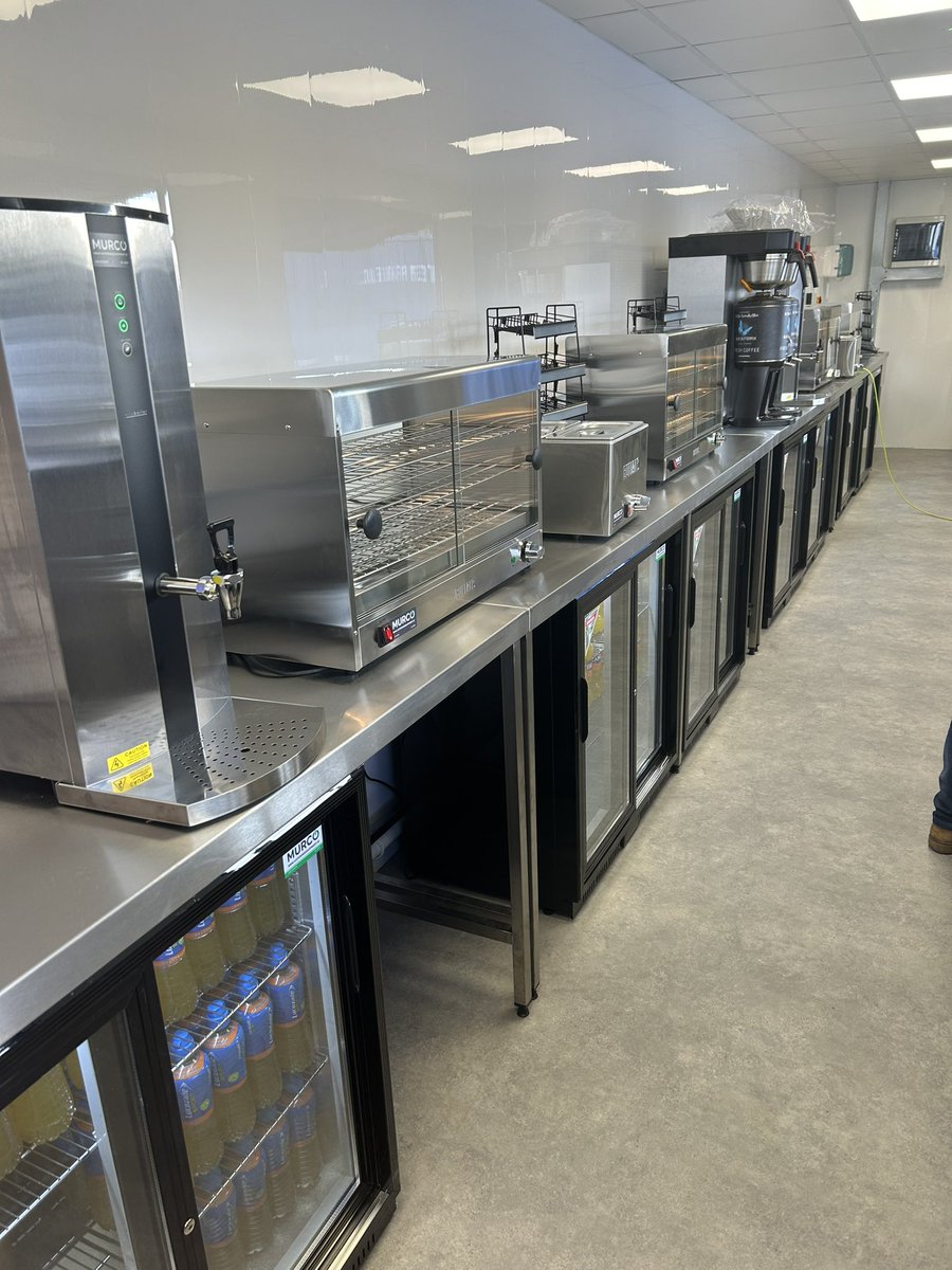 CaterEquipIRL's tweet photo. Absolutely thrilled that @murcocatering  were asked to be part of the @waterfordfc fan zone fit out at the RSC. Thank you to everyone involved on the project from the club, it looks fantastic and are delighted to continue as official catering equipment suppliers to the blues. https://t.co/7zpo9HzoGx