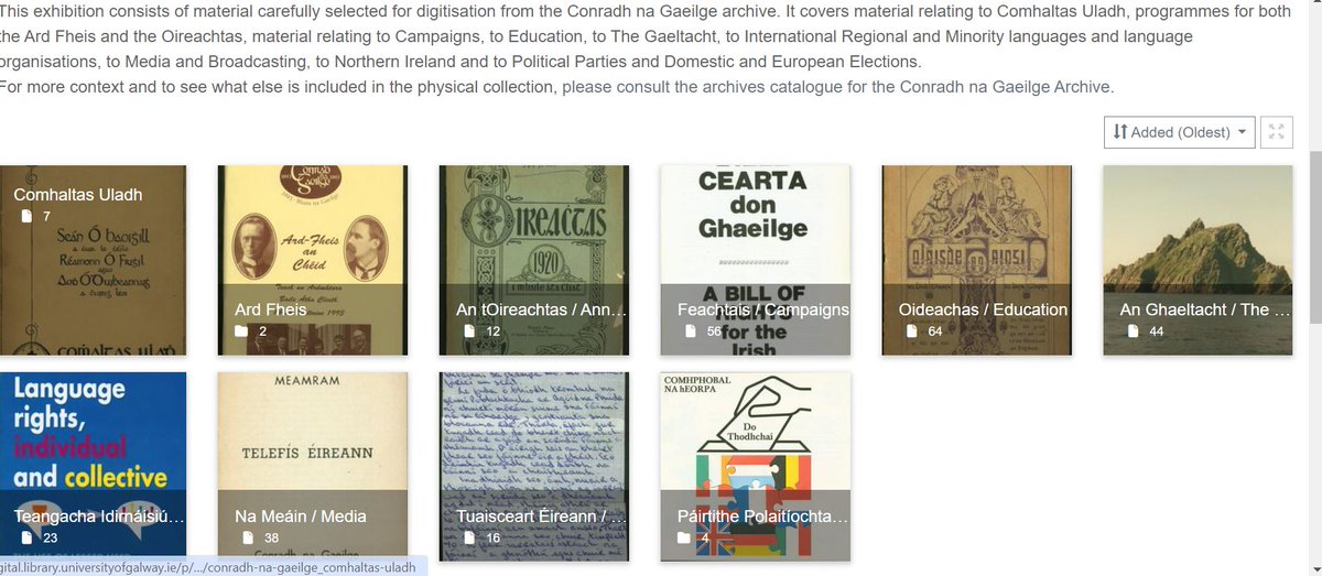 Dr. Barry Houlihan (@stagedreaction) on Twitter photo <a href="/archivehour/">Archive Hour</a> Q3 #ArchiveHour Keeping ICH alive is often down to work of activists and local groups. For something like minority language rights & ephemerality of campaigns see digitised <a href="/CnaG/">Conradh na Gaeilge â•️</a> material digitised as part of project by <a href="/niamhnicharra/">Niamh NĂ Charra</a> <a href="/AislingNiC/">Aisling Keane</a> & others
digital.library.universityofgalway.ie/p/ms/categorie… <a href="/archivehour/">Archive Hour</a> Q3 #ArchiveHour Keeping ICH alive is often down to work of activists and local groups. For something like minority language rights & ephemerality of campaigns see digitised <a href="/CnaG/">Conradh na Gaeilge â•️</a> material digitised as part of project by <a href="/niamhnicharra/">Niamh NĂ Charra</a> <a href="/AislingNiC/">Aisling Keane</a> & others
digital.library.universityofgalway.ie/p/ms/categorie…