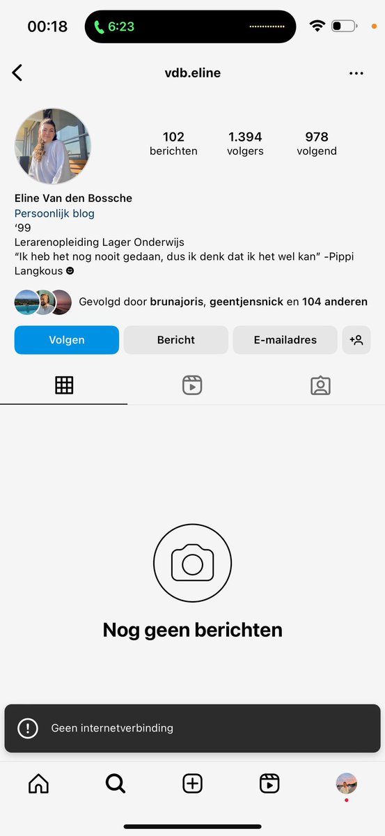 Mijn instagram is gehackt🥺, als jullie even 2min de tijd willen nemen om dit account te rapporteren, thankyouuu