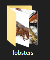 McSoups's tweet photo. I have a folder on my computer simply titled "lobsters" where i photoshop pictures of lobsters holding little pepsis.

it is 11GB. https://t.co/goCC1vfsDT