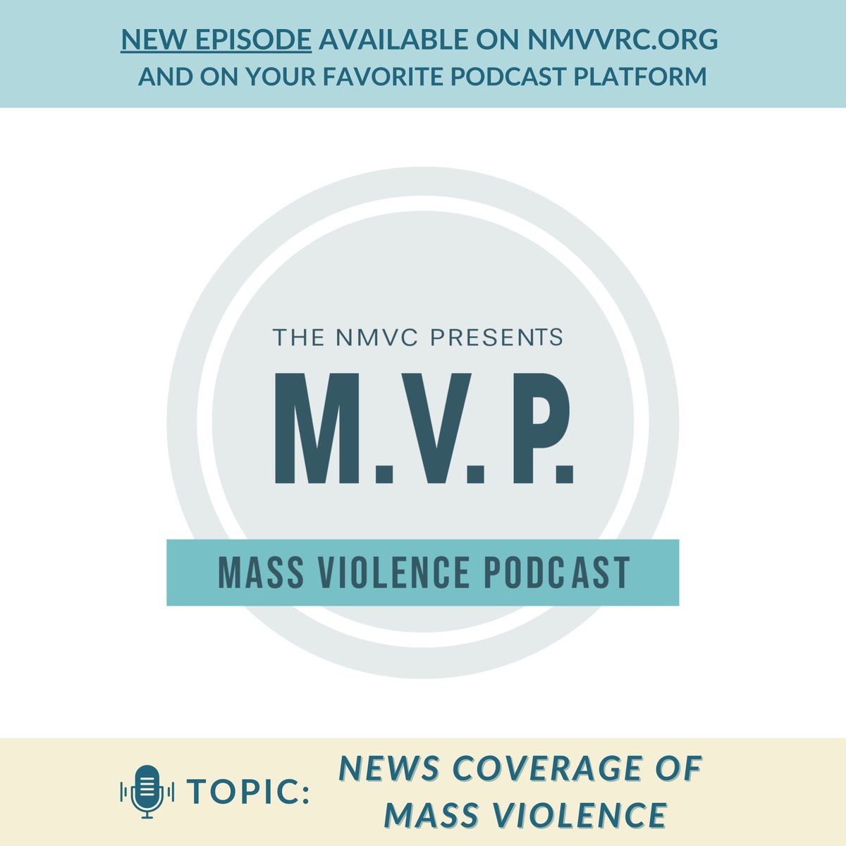 NMVVRC's tweet photo. Hot off the press! The newest Mass Violence Podcast episode is out! NMVC's Dr. Dan Smith and Anne Seymour delve into victims' rights, reporter sensitivity, and vicarious trauma during mass violence incidents. https://t.co/SurgafnHn4 #MassViolencePodcast #MVPodcast #MassViolence https://t.co/5aACg9t52n