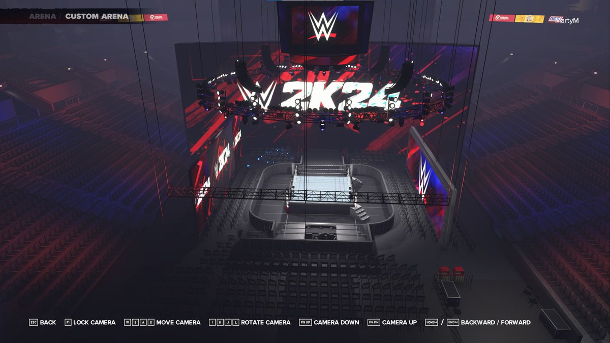 NO FAN TEMPLATE IS NOW AVAILABLE ON #WWE2K24 COMMUNITY CREATIONS!

TAGS: MARTYM, TEMPLATE, NOFANS

ALSO COMES WITH ROTATED TRONS YOU CAN CHANGE THE TRON, MOVE IT, OR IF U WANT IT TO FACE NORMAL DIRECTION JUST DELETE AND READD THE TRON

do anything youd like with this template