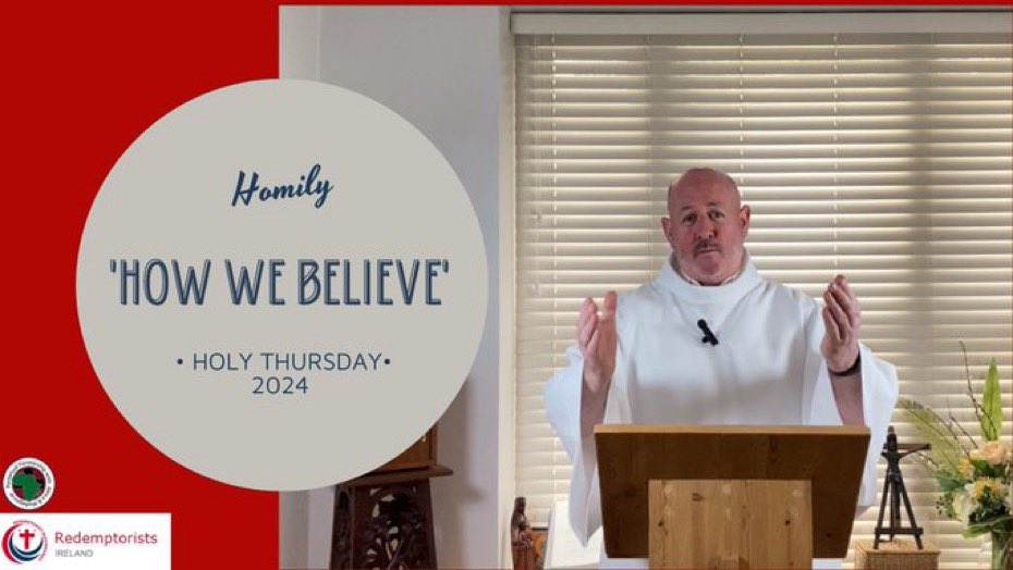 Happy to draw from @jennymartin314 in preparing  #HolyThursday #Homily 

To listen 👂: youtu.be/vSoZrtSKRnA

@JamesMartinSJ @CardinalJWTobin @CardinalBCupich #HolyWeek2024 @KeytarCatholic @ChicagoPriest @NotreDame  @ChurchLifeND @McGrathND @Sojourners @firstthingsmag