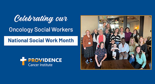 In honor of #NationalSocialWorkMonth and to recognize our amazing oncology care team, we asked @ProvHealth oncology social worker Darlene Corral, LCSW to give a little insight into the importance of her work. Read more on our blog. blog.providence.org/home-page/cele…