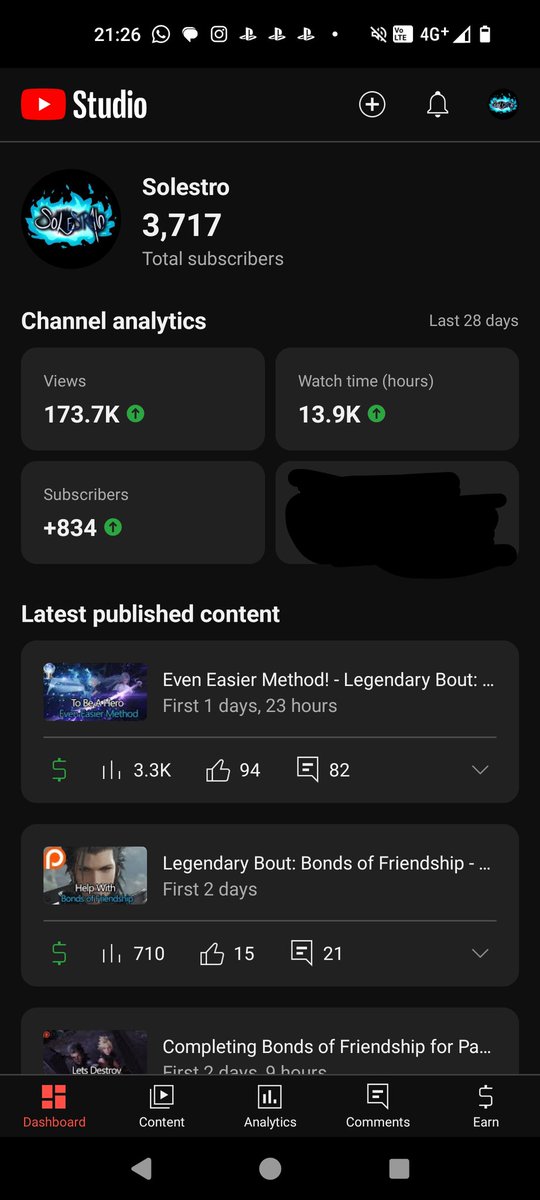 Solestro's tweet image. So happy with how my YouTube is doing now, enjoying making loads of FF7 rebirth content and showing people how broken you can make the game lol. 

Some of that endgame stuff is brutal.