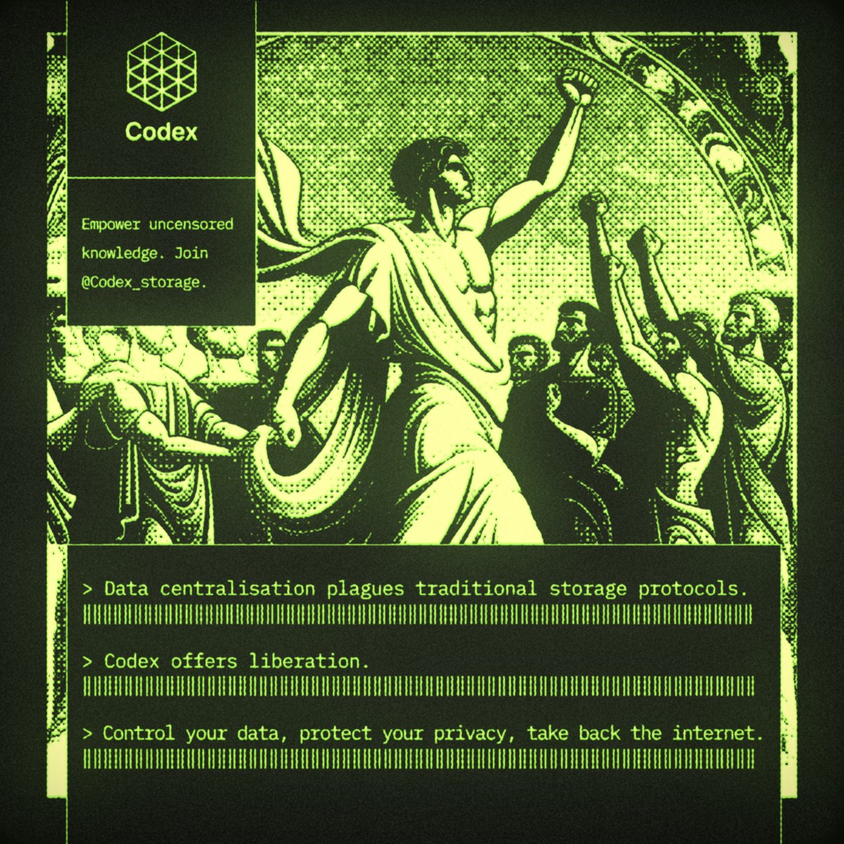 Logos Storage (prev. Codex) tweet media