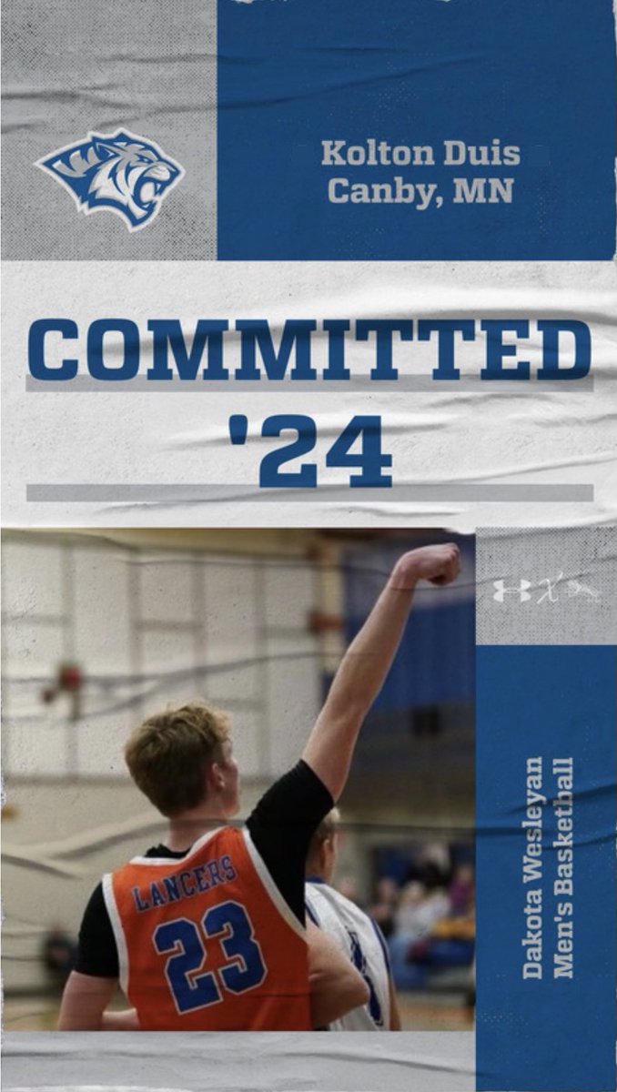 Kolton Duis (@duiskolton) on Twitter photo I am excited to announce my commitment to Dakota Wesleyan University! I’d like to thank my friend’s, family, and coaches for supporting me throughout my career. Go Tigers! <a href="/SamNicholsonDWU/">Sam Nicholson</a> @DWUMensHoops I am excited to announce my commitment to Dakota Wesleyan University! I’d like to thank my friend’s, family, and coaches for supporting me throughout my career. Go Tigers! <a href="/SamNicholsonDWU/">Sam Nicholson</a> @DWUMensHoops