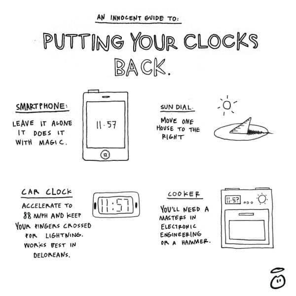 You’ll need this over the weekend. 🫤 #clocksforward #springtime #clocksgoingforward