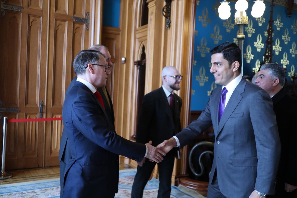 Today, I joined Bafel Jalal Talabani, president of the PUK for meetings in #Moscow with Sergey Lavrov, Minister of Foreign Affairs of the Russian Federation, and Mikhail Bogdanov, Deputy Minister of Foreign Affairs of Russia and Special Representative for the ME.