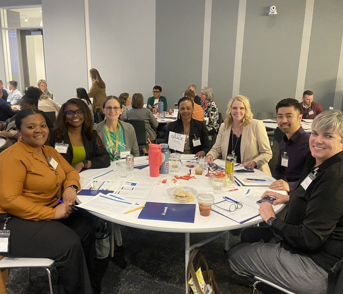GISDMath's tweet image. Some of the @gisdnews Secondary Math team collaborating with fellow math educators around the city! #DoTheMath #MathMagic @Twitty__Tweets @LizL0vesMath