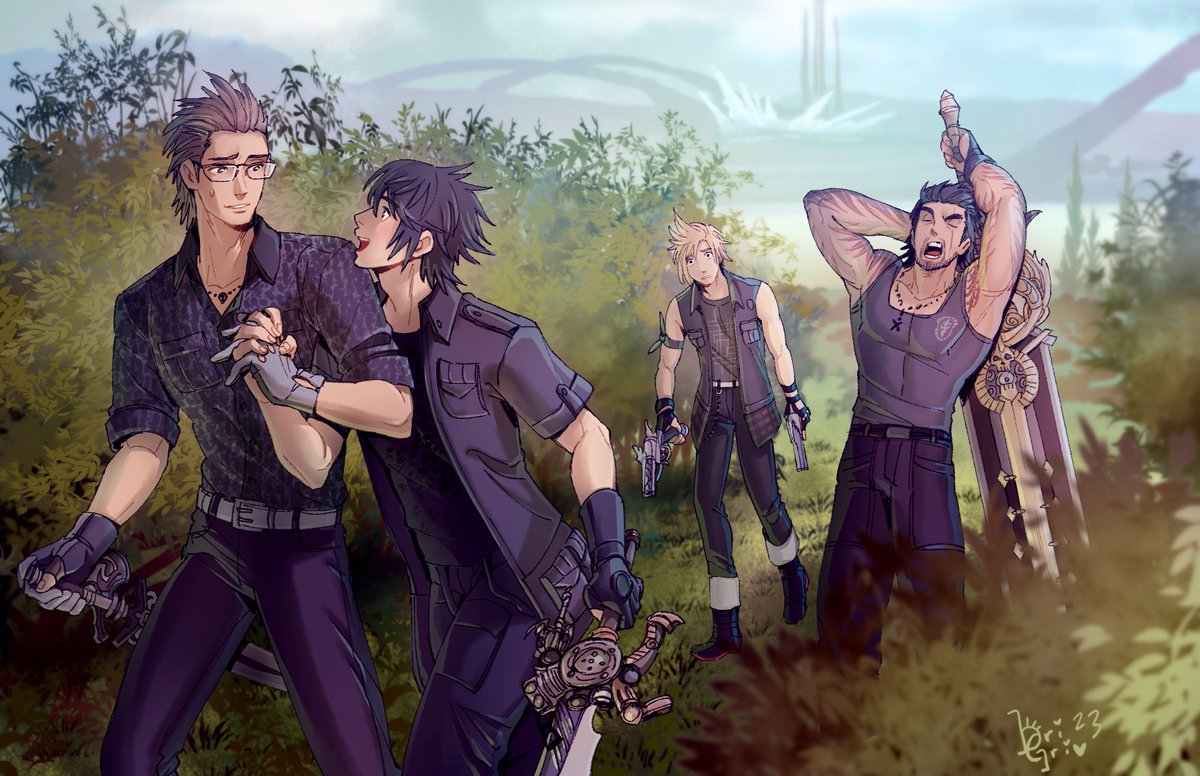 ✨ FFXV Reverse Bang 2024!!
Collab with <a href="/Seastorm_aik/">Seastorm25</a> !! Super fun to do and really happy with the results!! 😁🙏💖

💫 Please read the fic here!! 
archiveofourown.org/works/54196135