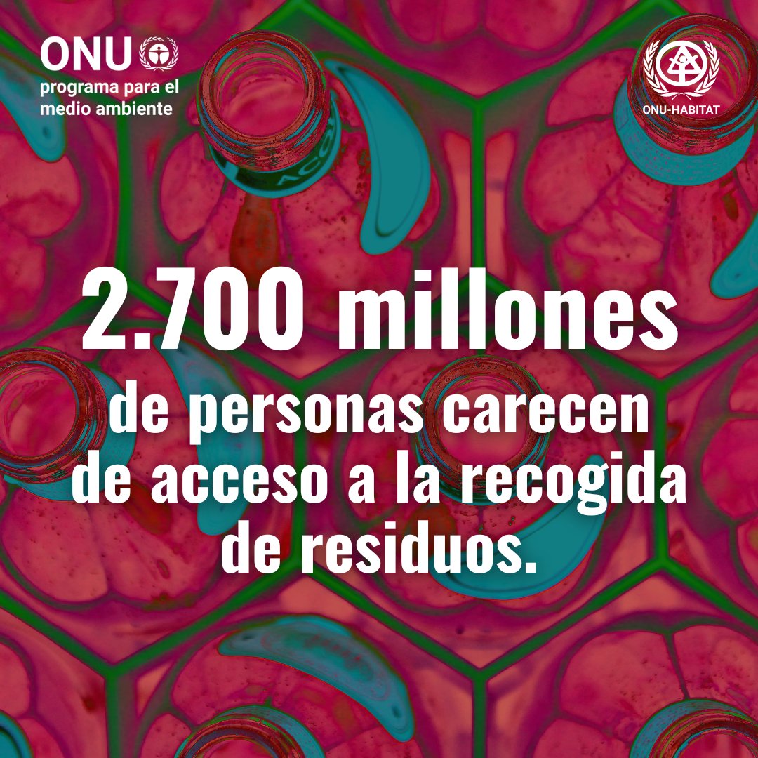 2.700 millones de personas no tienen acceso a sistemas de recolección de basuras. Es tiempo de medidas urgentes para acabar con la contaminación por residuos y crear un futuro más sano para todos. Más de @unep_es en el #DíaCeroResiduos: