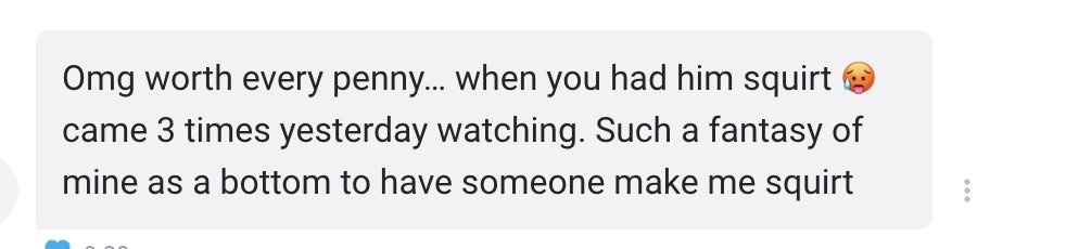 A message I received after he purchased my most recent video with @xmanican It's a show stopper ya'll!! Go check it out here: bigdickfig.com