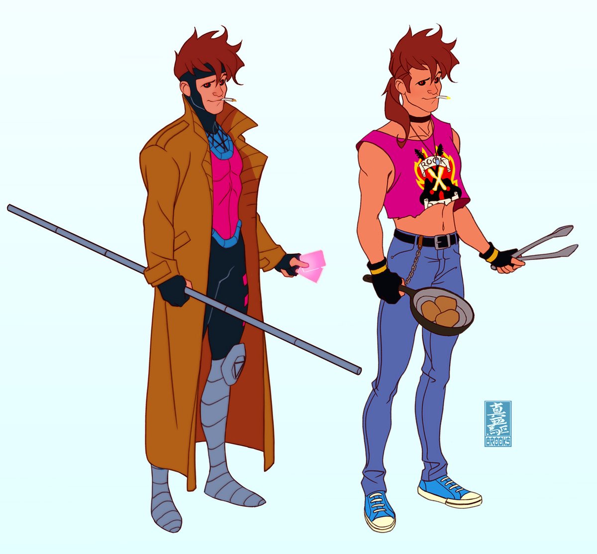 I think I ran afoul of the algorithm so let's try this again. Disney X-men day 2- Gambit(with a bonus version)