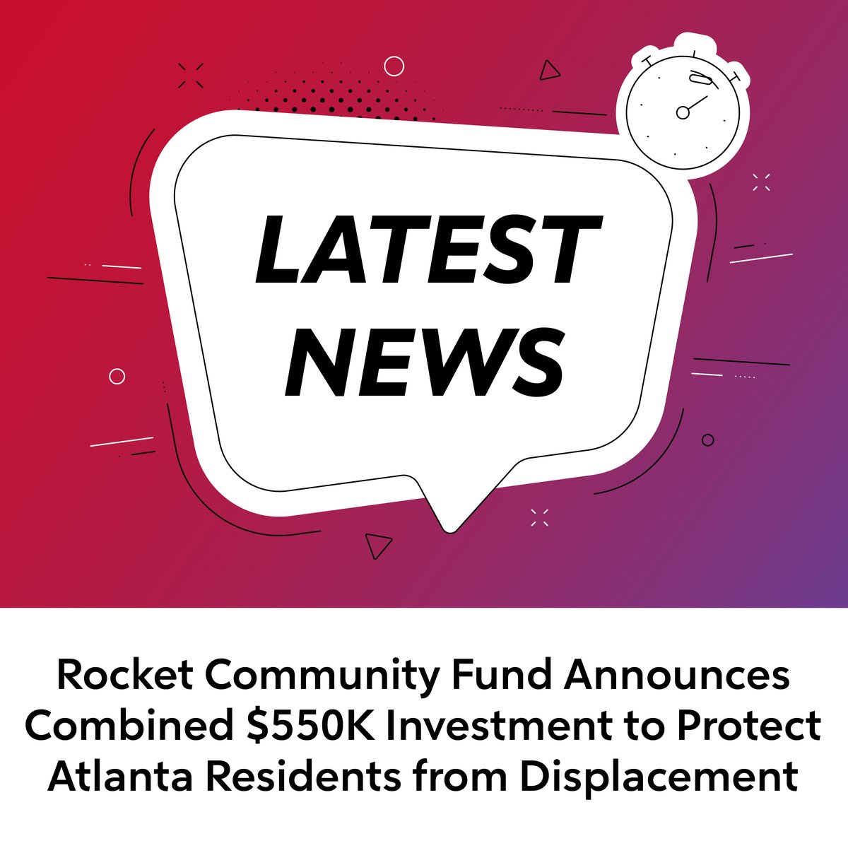 Exciting News: We've committed $550K to keeping #Atlanta homeowners & renters in their homes. Thanks to our partners at @CityofAtlanta & Atlanta Volunteer Lawyers Foundation. So far we've invested $2.5M+ into stabilizing housing in Atlanta. lnkd.in/ej6t8Prb