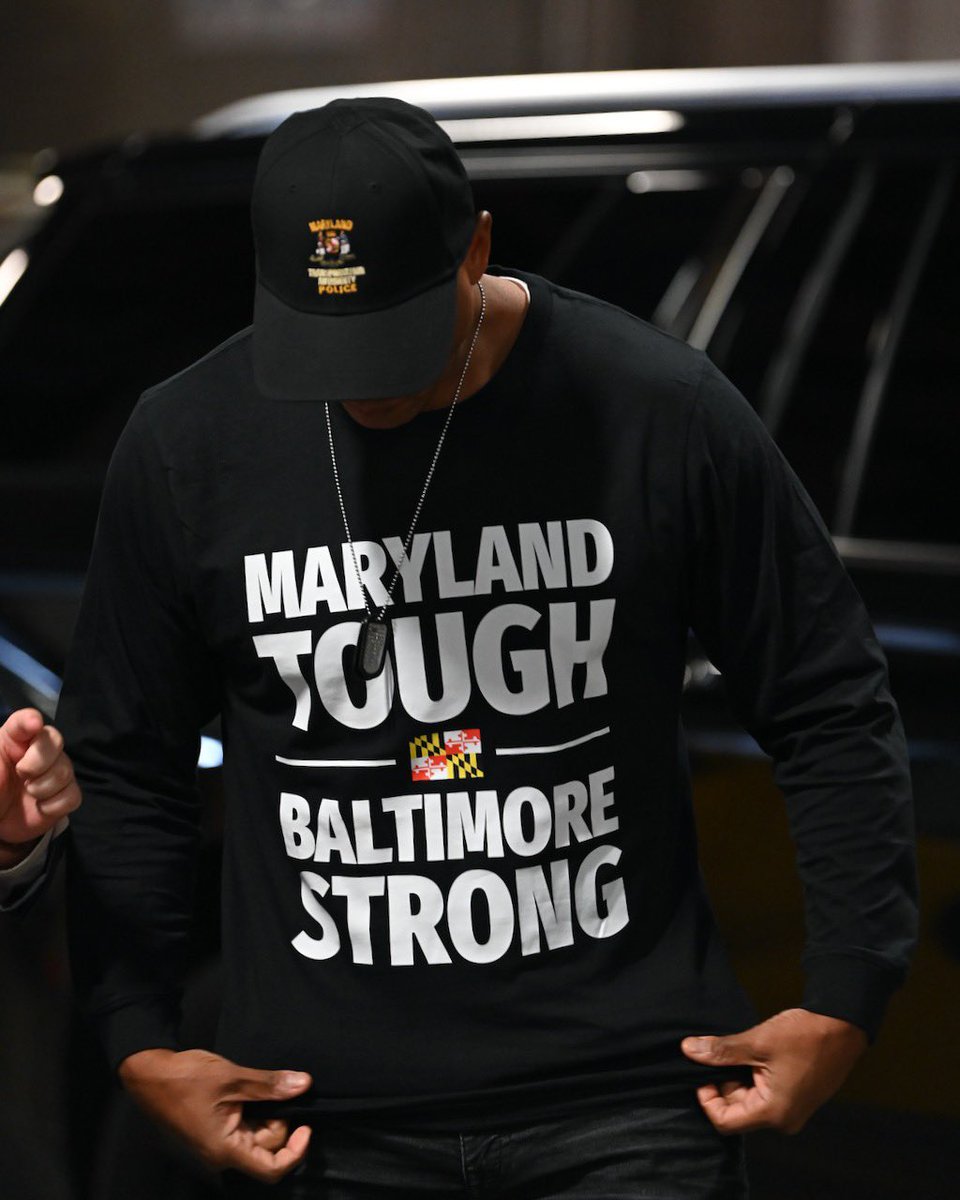 Maryland tough, Baltimore strong.