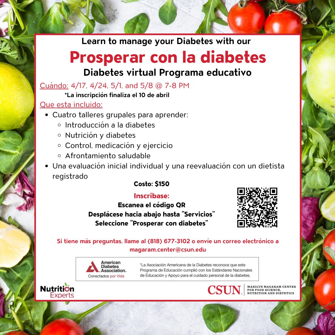 ¡Nuestro dietista registrado experto está aquí para guiarlo desde la comodidad de su hogar! Comuníquese ahora para descubrir las posibilidades de empoderamiento que ofrece nuestro programa. ¡Su camino hacia un mejor control de la diabetes comienza aquí!💪🌟 #ManejoDeDiabetes #MMC