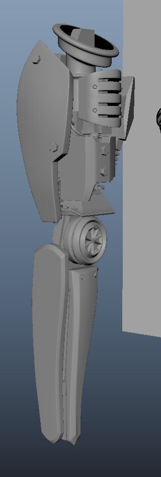 Legs are coming along nicely!

#scifiart #Cyberpunk #characterdesign #maya3d