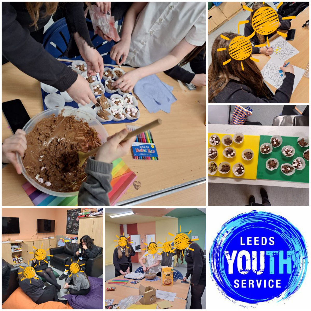 Earlier this evening our #InnerEast group for Young Women & Girls got involved in a range of Easter Activities whilst discussing personal hygiene & body image with our #Youthwork team 

#Youthwork 
#Education #Empower #Enjoy 

#LeedsYouthService