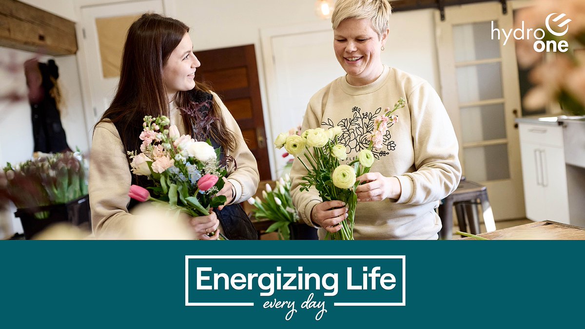 Meet Jasmin, co-owner of @UnitedFloral in #Fenwick. Reliable power is key to her business and community in the #Niagara region. 
Learn more:  ow.ly/YEBC50R4qUZ 
When did you last visit your local florist? #energizinglife #Ontario #growingcommunities #reliablepower