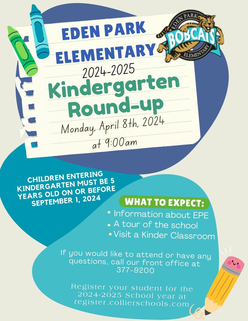 We can't wait to meet our incoming Kindergarteners for the 2024-2025 school year!