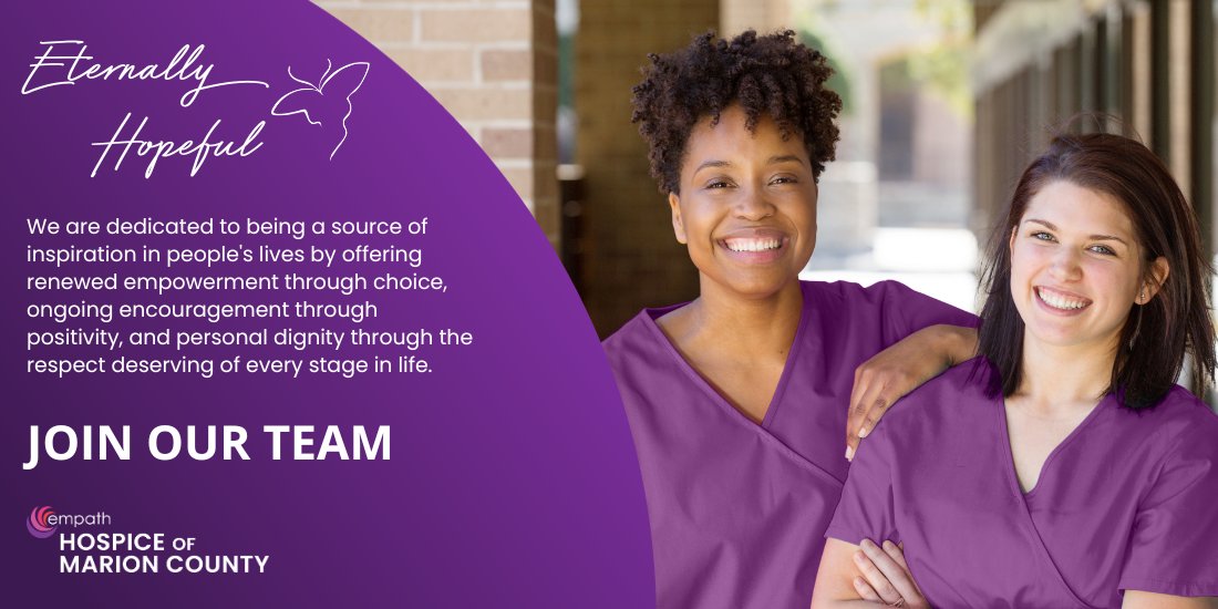 #Hiring! Join our compassionate Hospice of Marion County Team as a RN Admissions. 👉ow.ly/4WQl50R3E29 #Nursing #NursingCareers #RegisteredNurse #EmpathHealth #FullLifeCare #Healthcare #HealthcareJobs #HiringNow #JobOpening #HospiceJobs