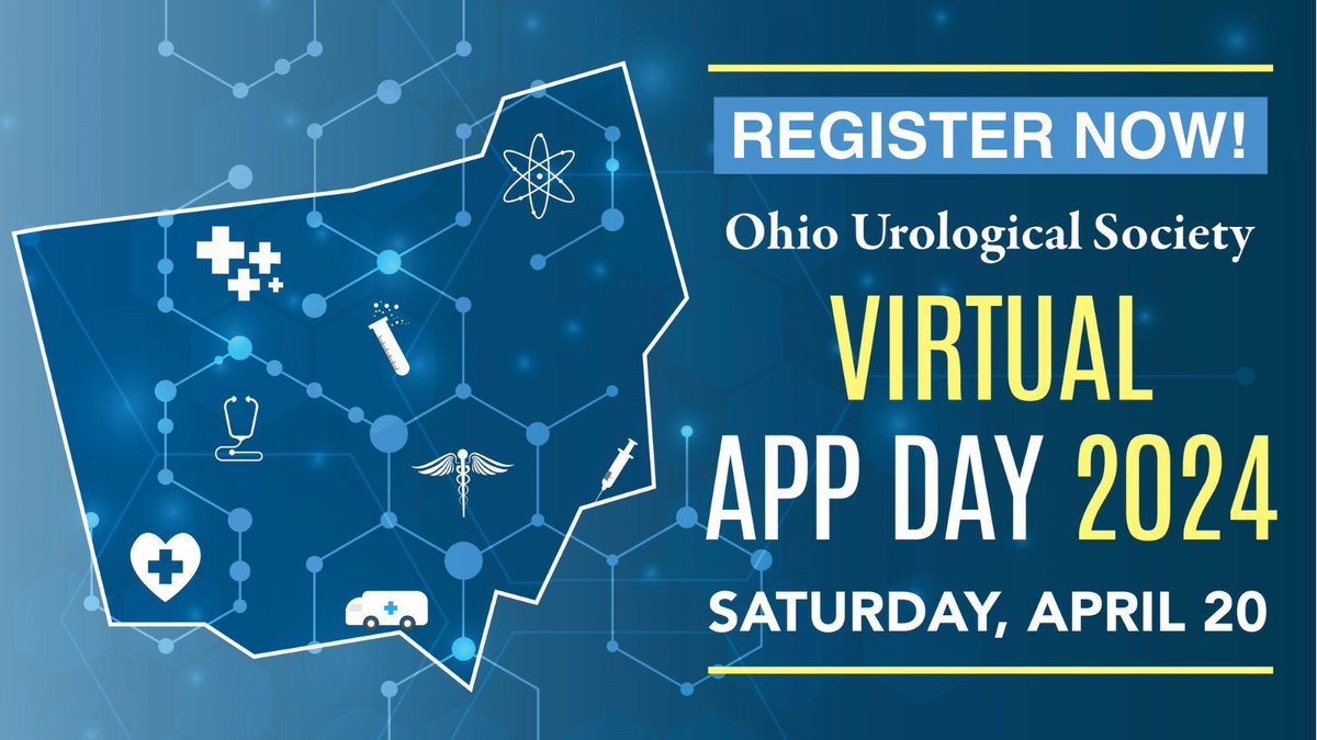 Register Today for #OUS APP Day 2024! Join us virtually on Saturday, April 20. APPs, check your email for a FREE registration code! Email us info@ousweb.org with any questions. View the Agenda + Register Now: buff.ly/3vj2oL4 #OUSapp2024 #ohiourology @streamnp