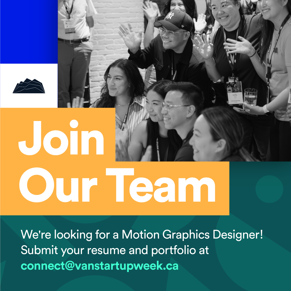 📢 Are you passionate about motion graphics? Join the creative force behind Vancouver Startup Week!
👉 Apply now by submitting your resume and portfolio to connect@vanstartupweek.ca. Applications close on April 5, 2024. 
🧠 Learn about the role at tinyurl.com/vsw-motion-gra…
#VSW2024