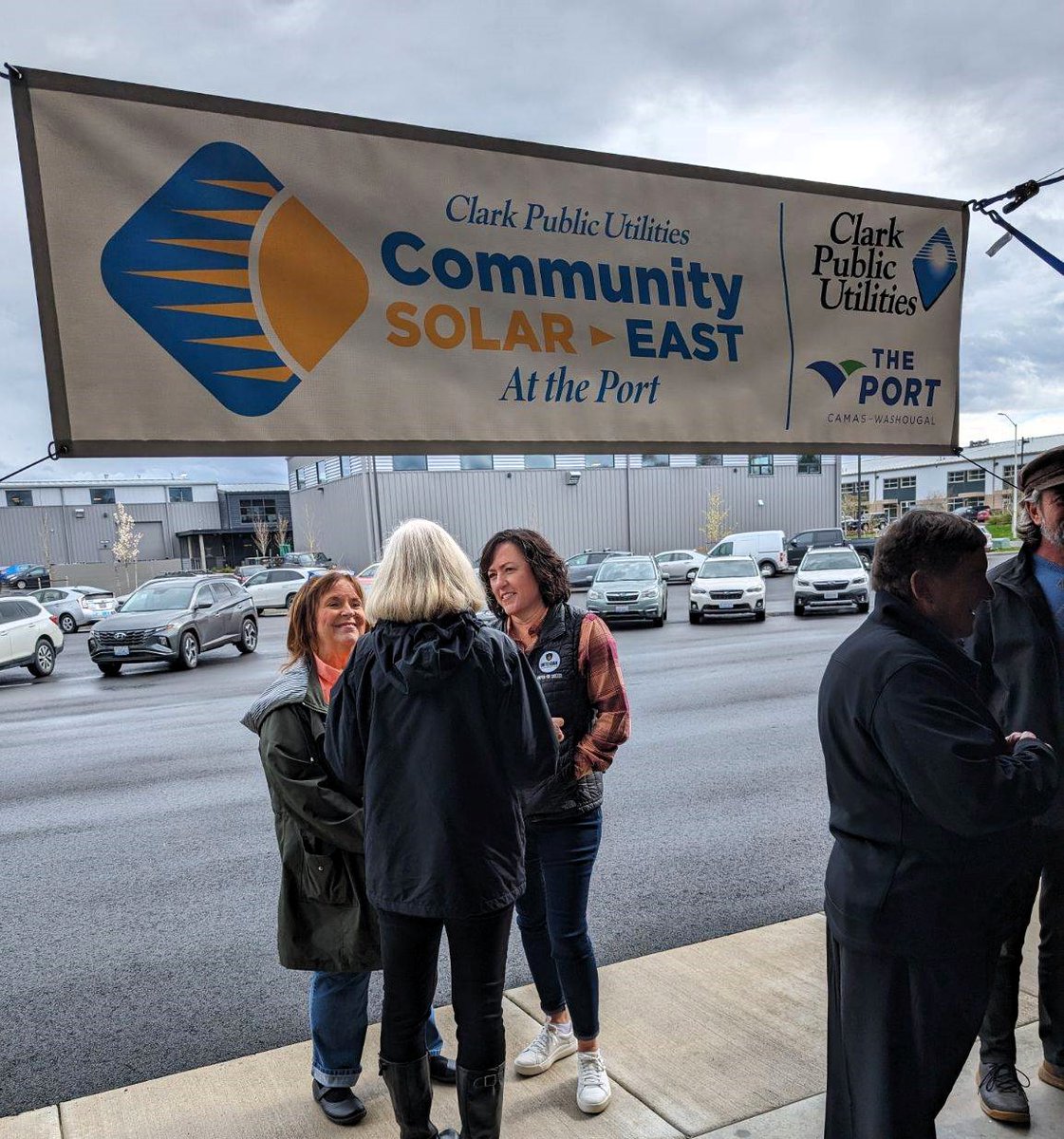 UGC is participating in the Community Solar East project which started generating solar power recently. It was great to be a part of the ribbon cutting yesterday with our Port of Camas Washougal and Utility Commissioners! Just another display of our commitment to stewardship!