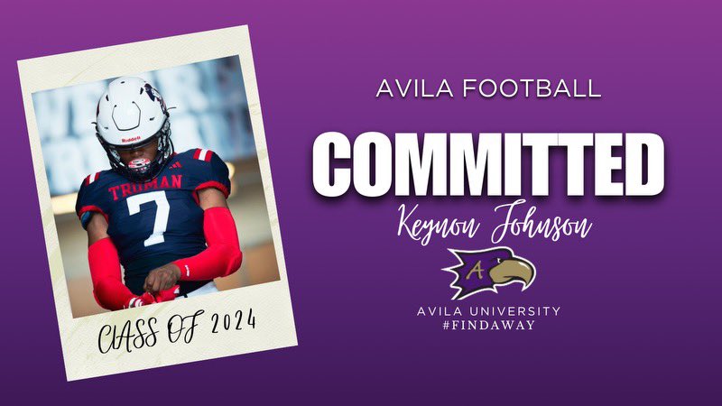 UnstoppableKey's tweet image. #AGTG After a long and well thought-out process with my family, on top of countless prayers… I am blessed to announce that I have decided to commit to the University of Avila!💜🖤
@CoachDA82 @CoachTaia_33 @TheCoachCoty