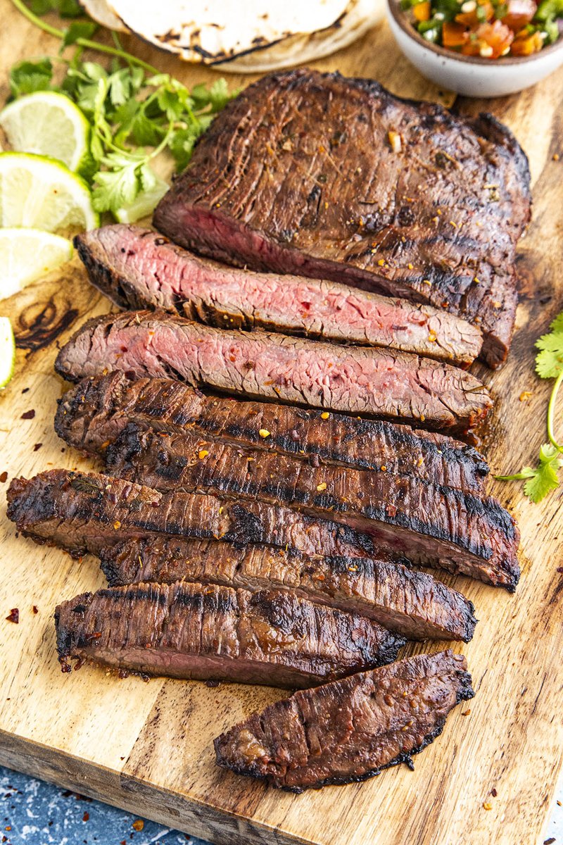 Learn how to make restaurant-style Carne Asada at home! This easy recipe uses a flavorful marinade for juicy, delicious steak, perfect for tacos, burritos, or just an amazing meal. This is one of my favorites. 🥩 GET THE RECIPE 👉👉👉 chilipeppermadness.com/recipes/carne-… #CarneAsada #Recipe