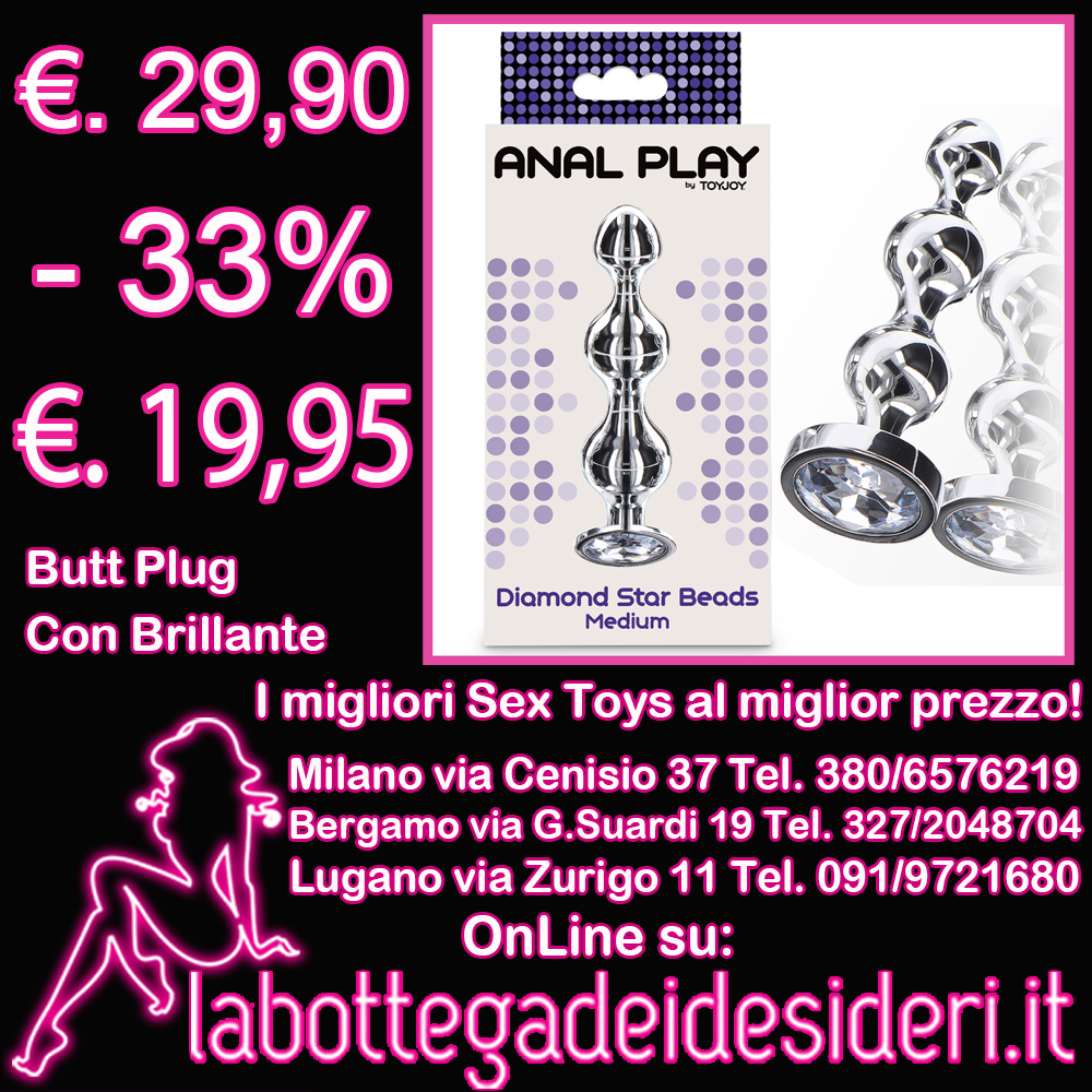 #SexyShop #LaBottegaDeiDesideri a #MIlano #Bergamo #Lugano e OnLine labottegadeidesideri.it