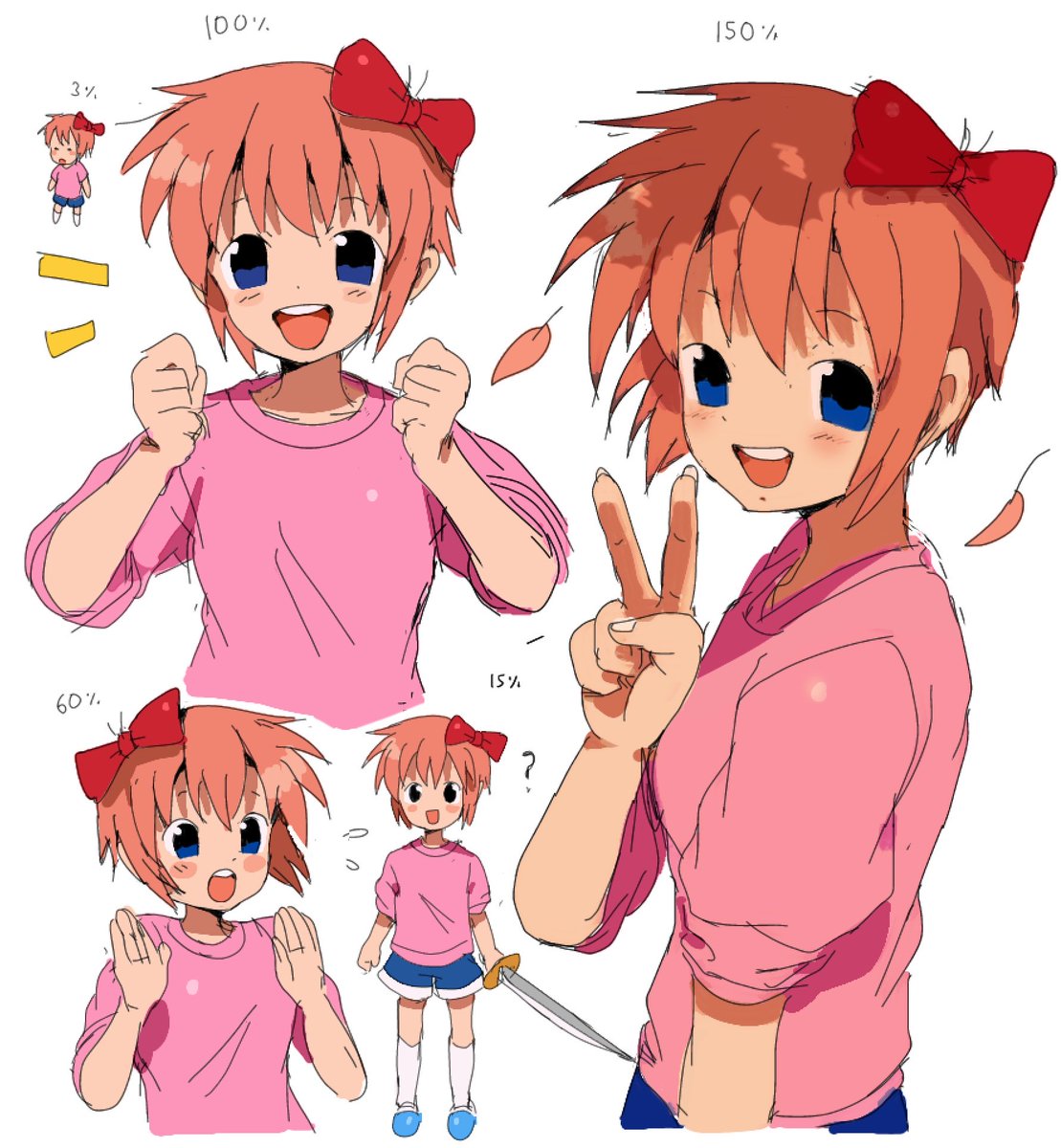 Different scales (With Sayori)