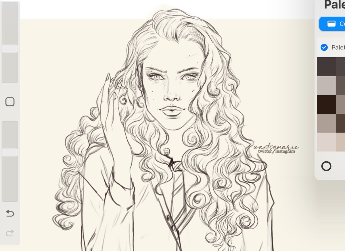 Hermione study #dhr #hermionegranger