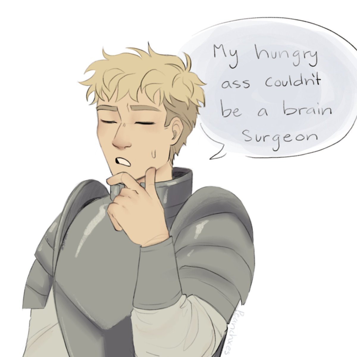 peanchxes's tweet photo. The brainrot consumes me
#dungeonmeshi #DeliciousinDungeon https://t.co/wWnpXGEorw