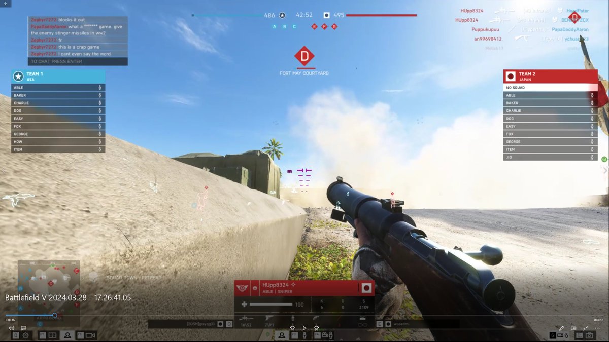 OGSmurfff's tweet image. 🚨 BREAKING NEWS 🚨

The infamous "m" from #BattlefieldV on PC still exists! 

#Battlefield | #Battlefield5 | #BF5 | #BFV