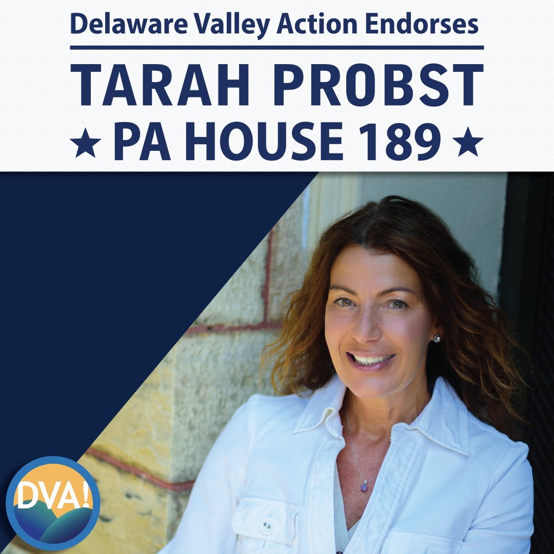 I'm honored to have earned the endorsement of Delaware Valley Action whose goal is to promote justice, respect, equality and our constitutional rights.